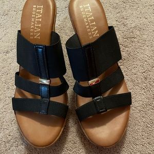 Black Ladies Sandals